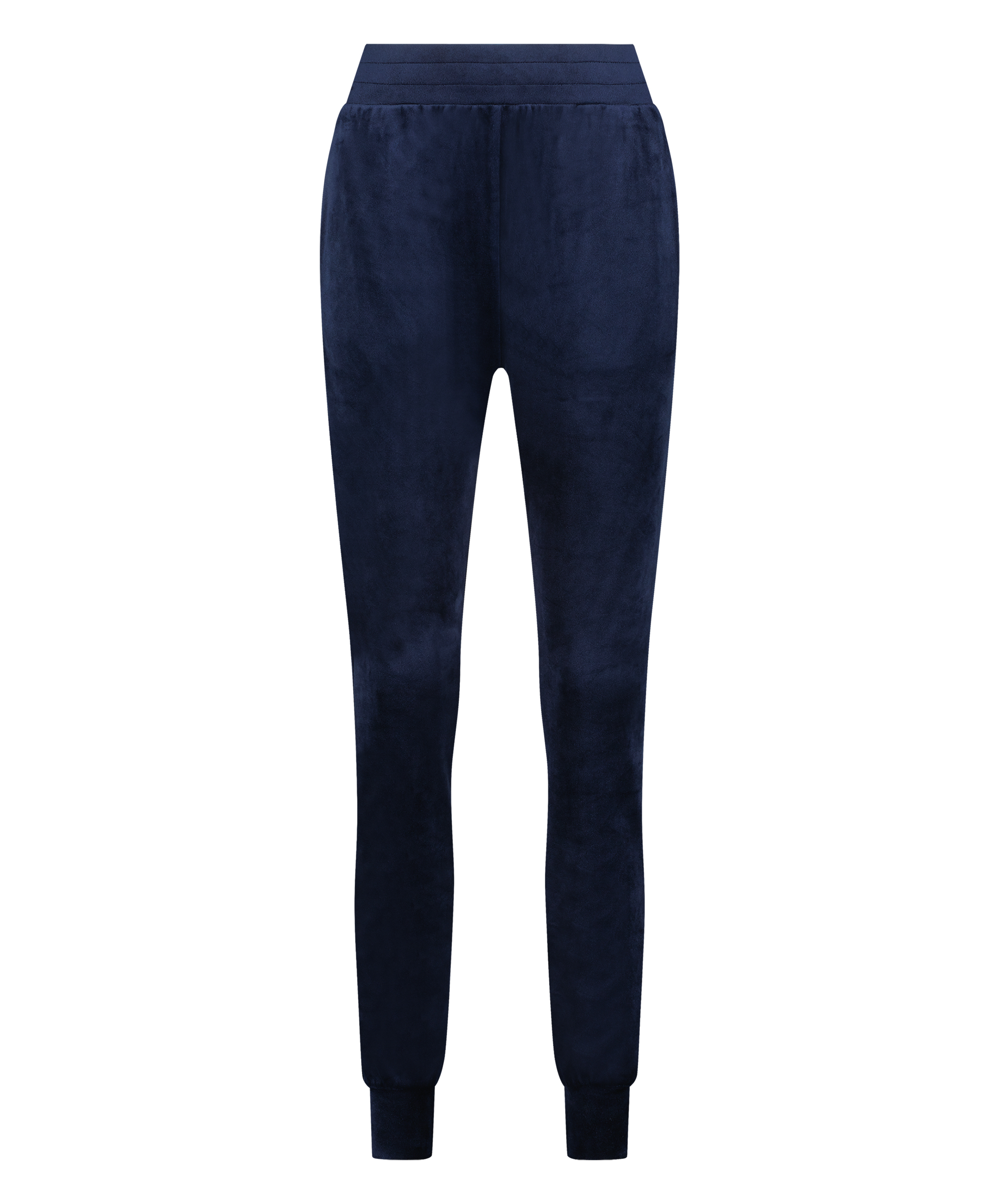Jogginghose Velours, Blau, main