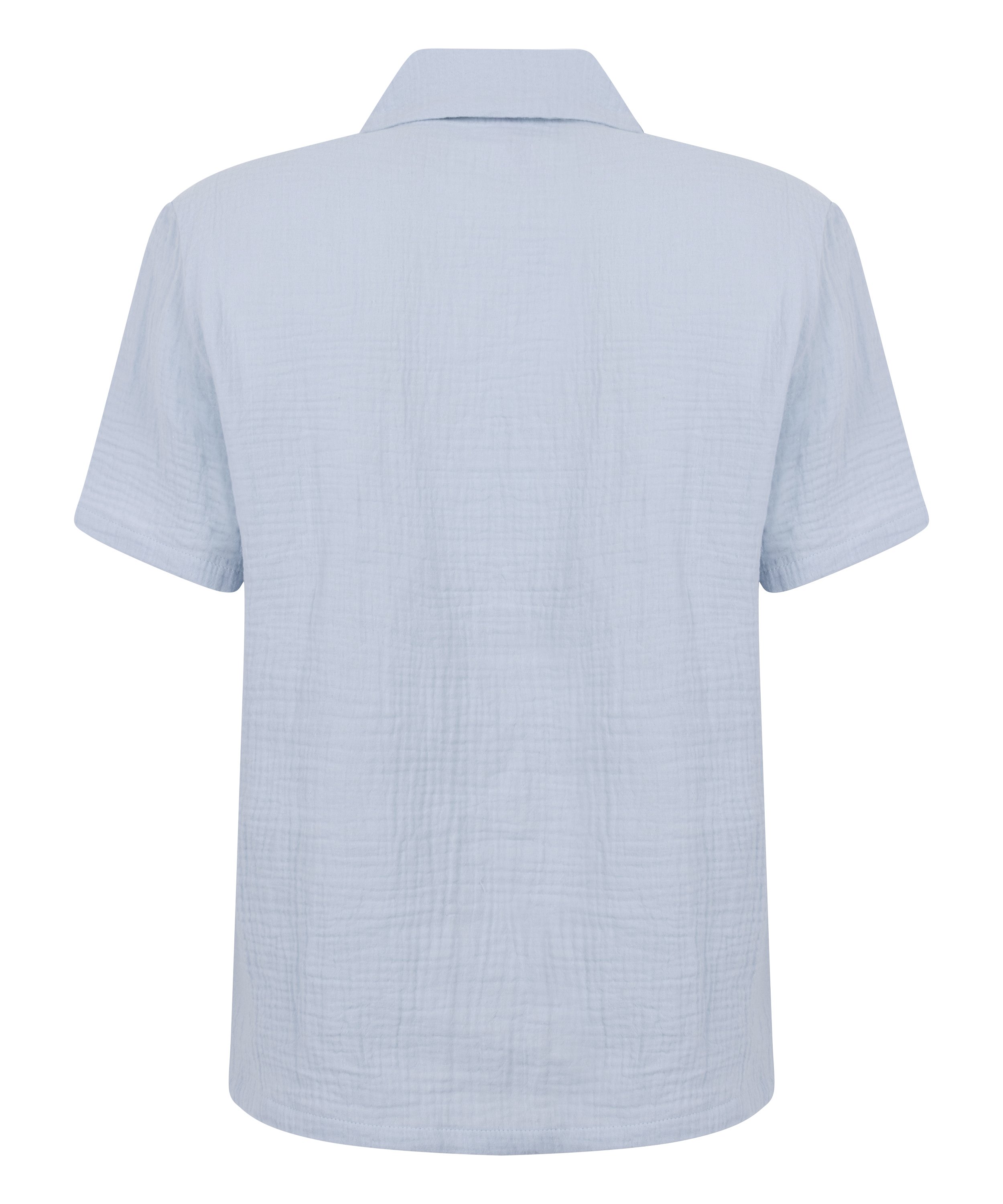 Musselin-Jacke, Blau, main