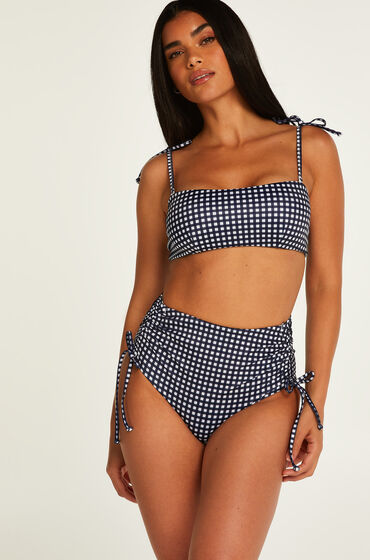 Hunkemöller Cheeky Bikini-Slip mit hohem Beinausschnitt Seychelles Blau