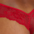 String Invisible Lace back, Rouge