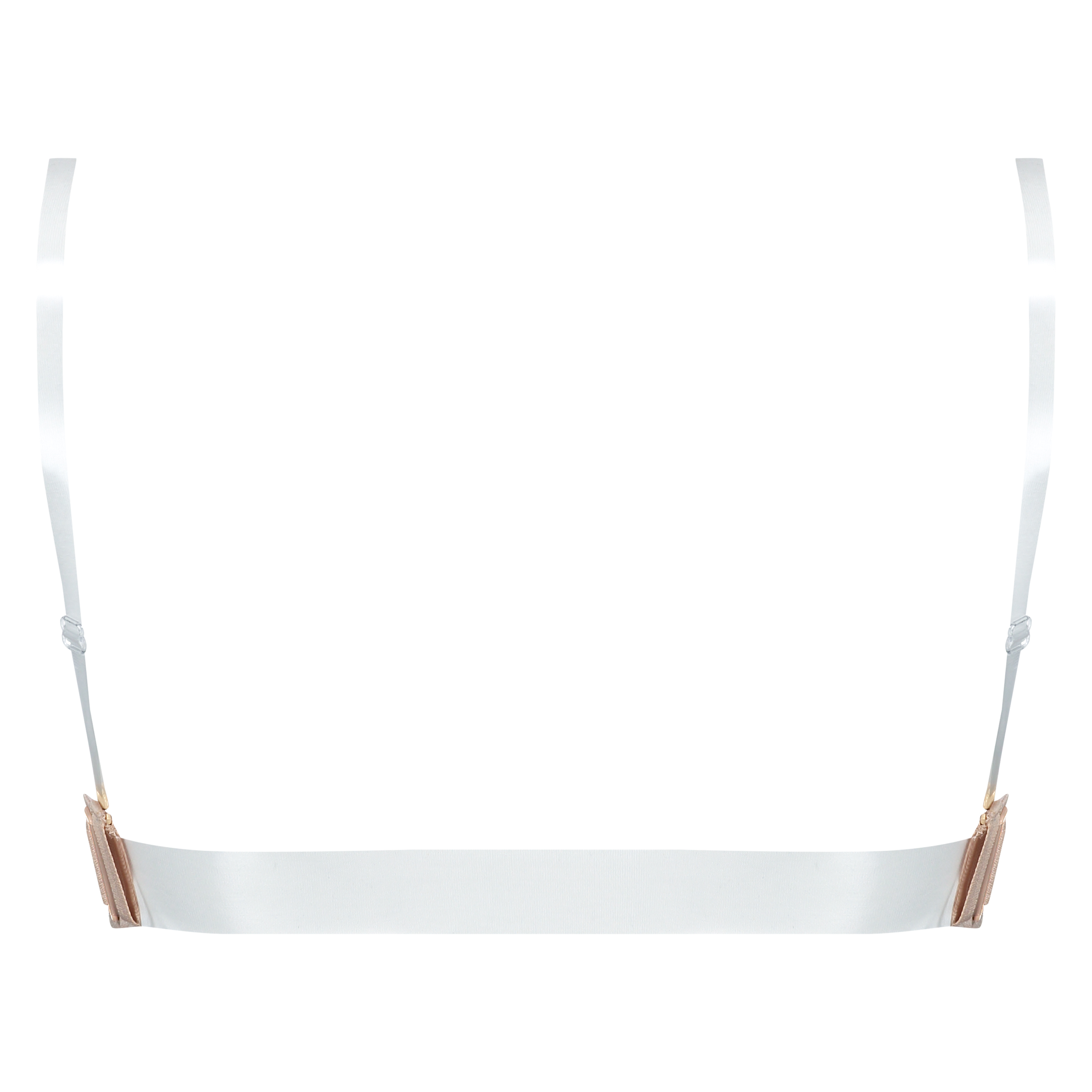 Vorgeformter Bügel-BH Transparent Back, Beige, main