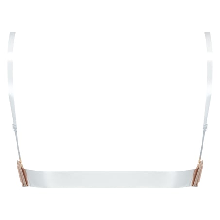 Vorgeformter Bügel-BH Transparent Back, Beige