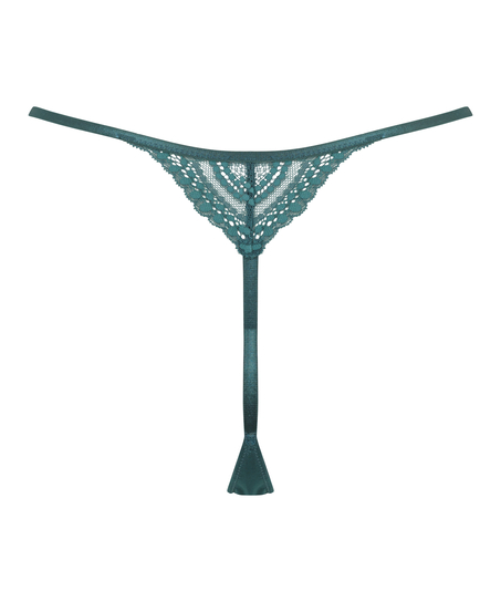 String taille haute Raquel, Bleu