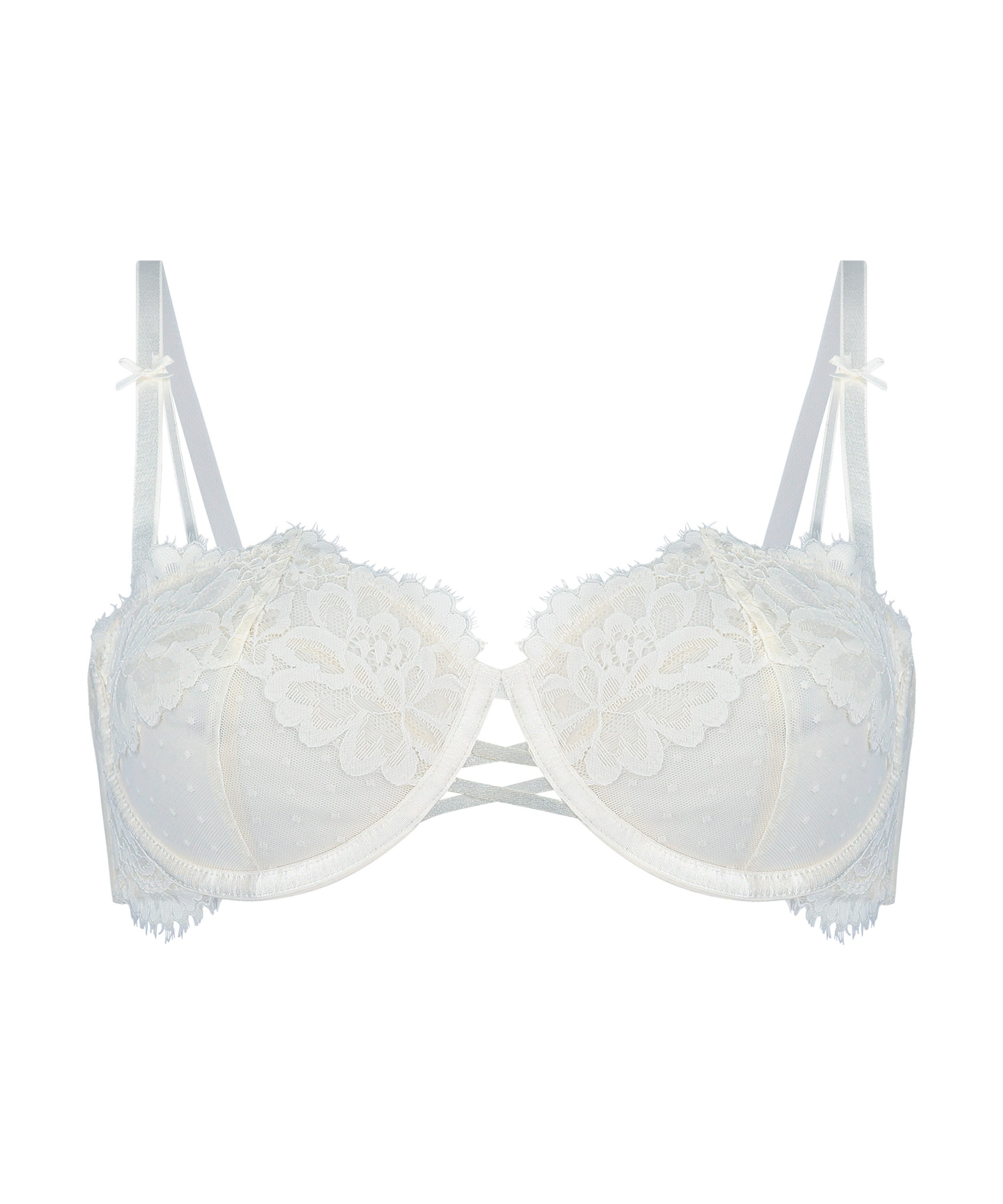 Soutien-gorge à armatures non-préformé Harmony, Blanc, main