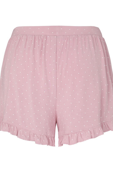 Hunkemöller Jersey Ruffled Shorts Pink
