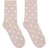 Crew-Socken aus Modal, Beige