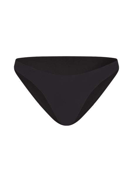 Slip de Bikini &Eacute;chancr&eacute;s Luna, Noir