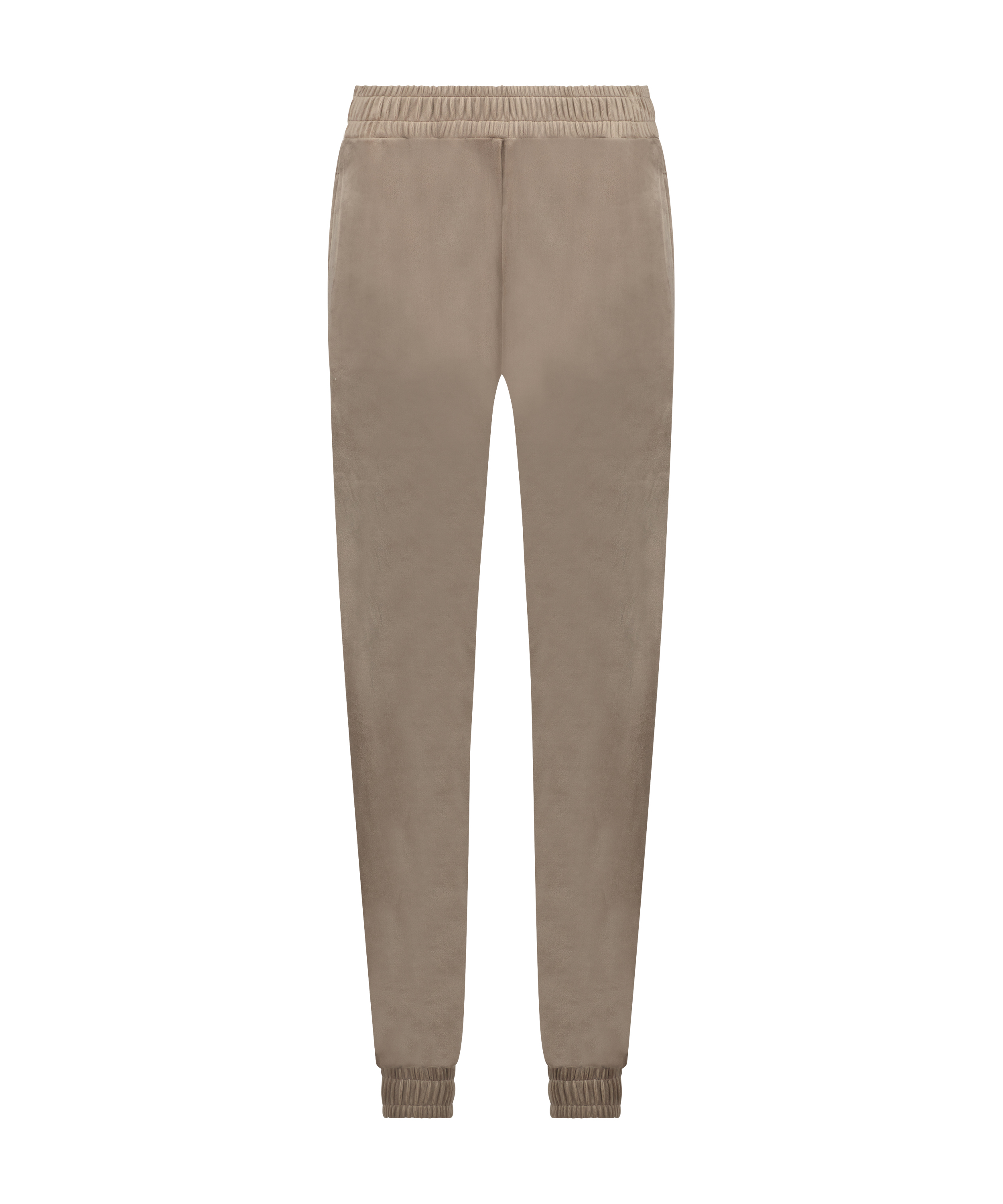 Pantalon de jogging Velours court, marron, main