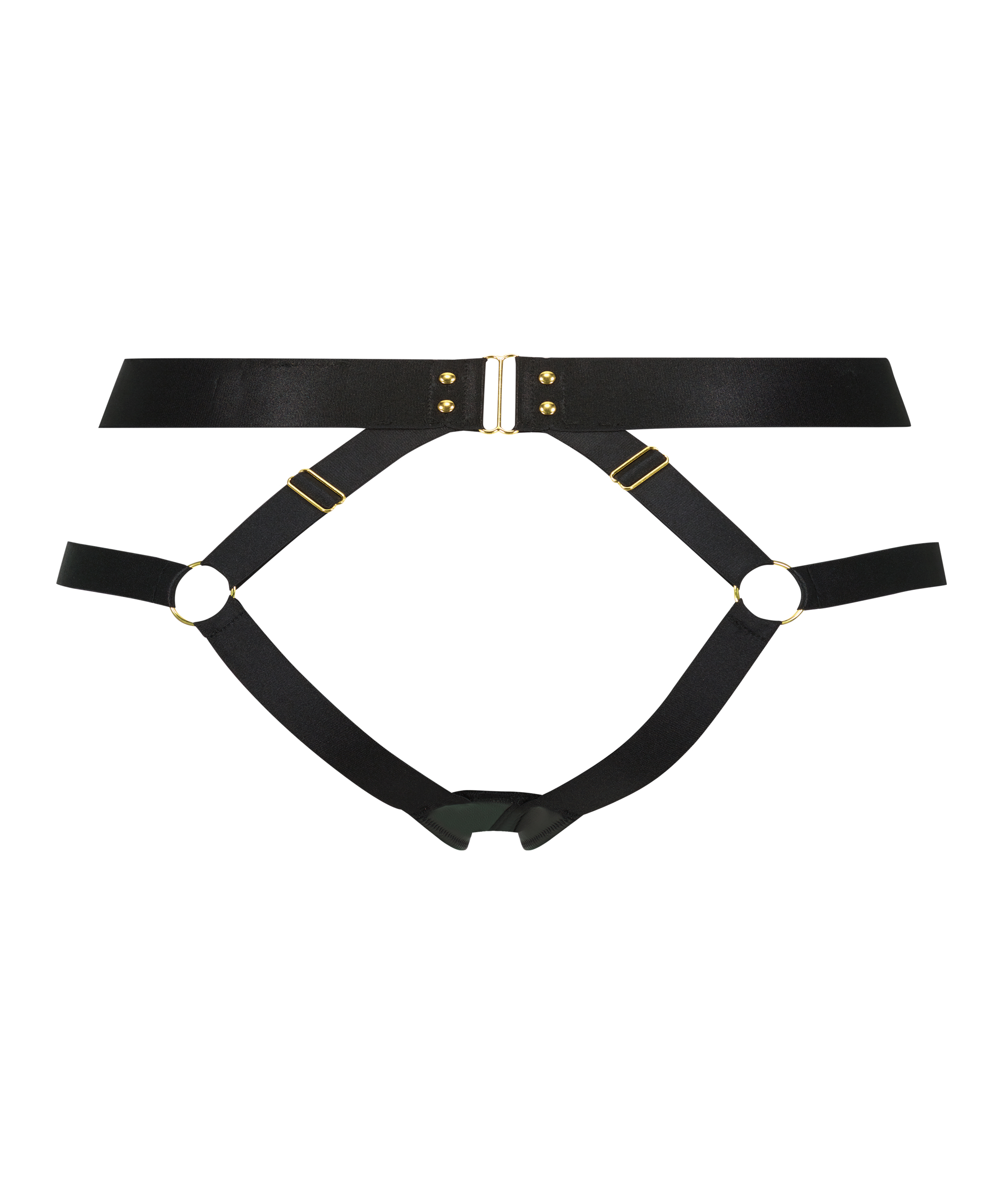 Slip br&eacute;silien Occult, Noir, main