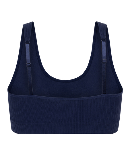 Bralette Scoop Dianne, Blau