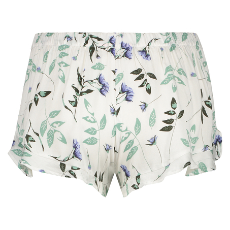Short de pijama, Blanc