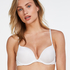 Soutien-gorge à armatures préformé maximiseur Plunge, Blanc