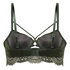 Soutien-gorge à armatures rembourré longline Amara, Vert