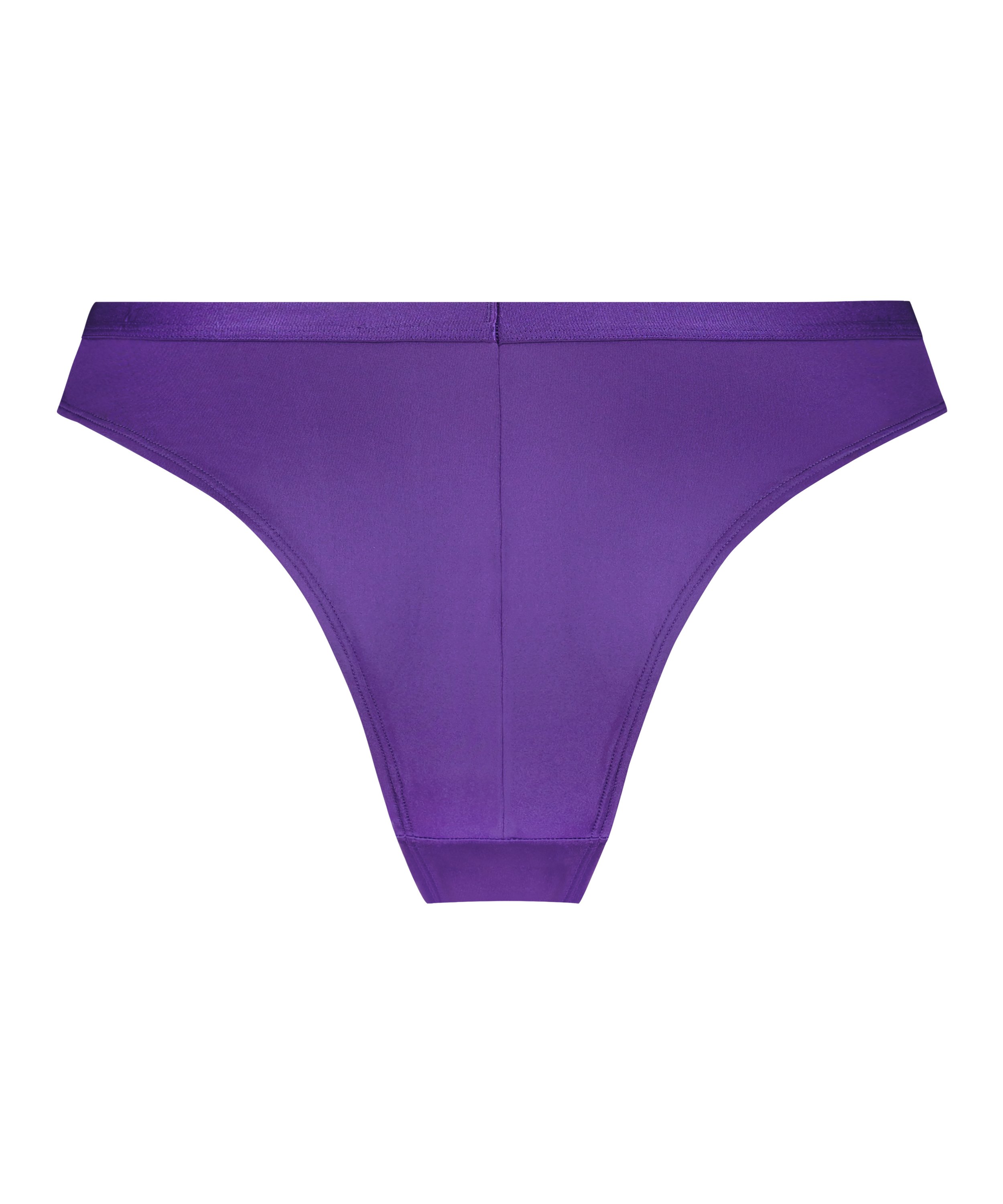 Slip br&eacute;silien &eacute;chancr&eacute; Noyenne, Violet, main