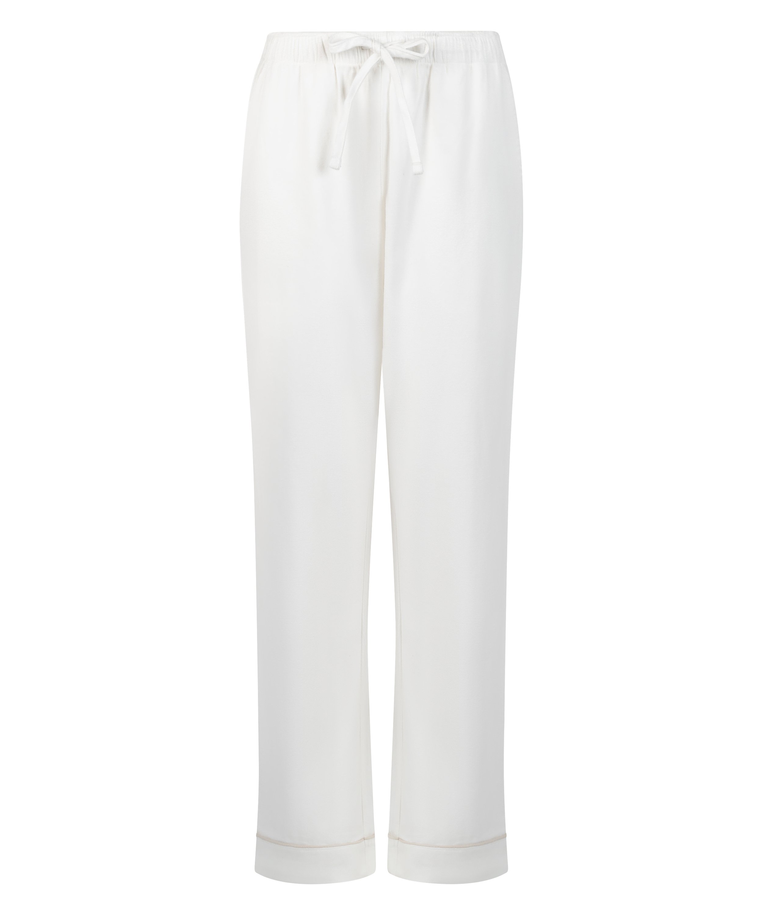 Pantalon de Pyjama Flanel, Blanc, main