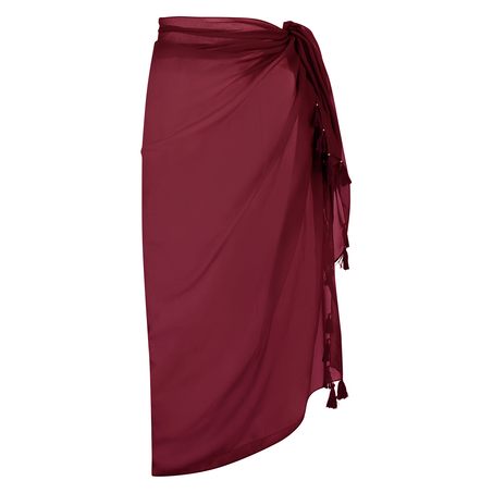 Pareo Chiffon, Rot