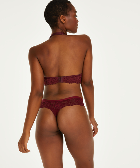 Boxer string Bianca, Rouge