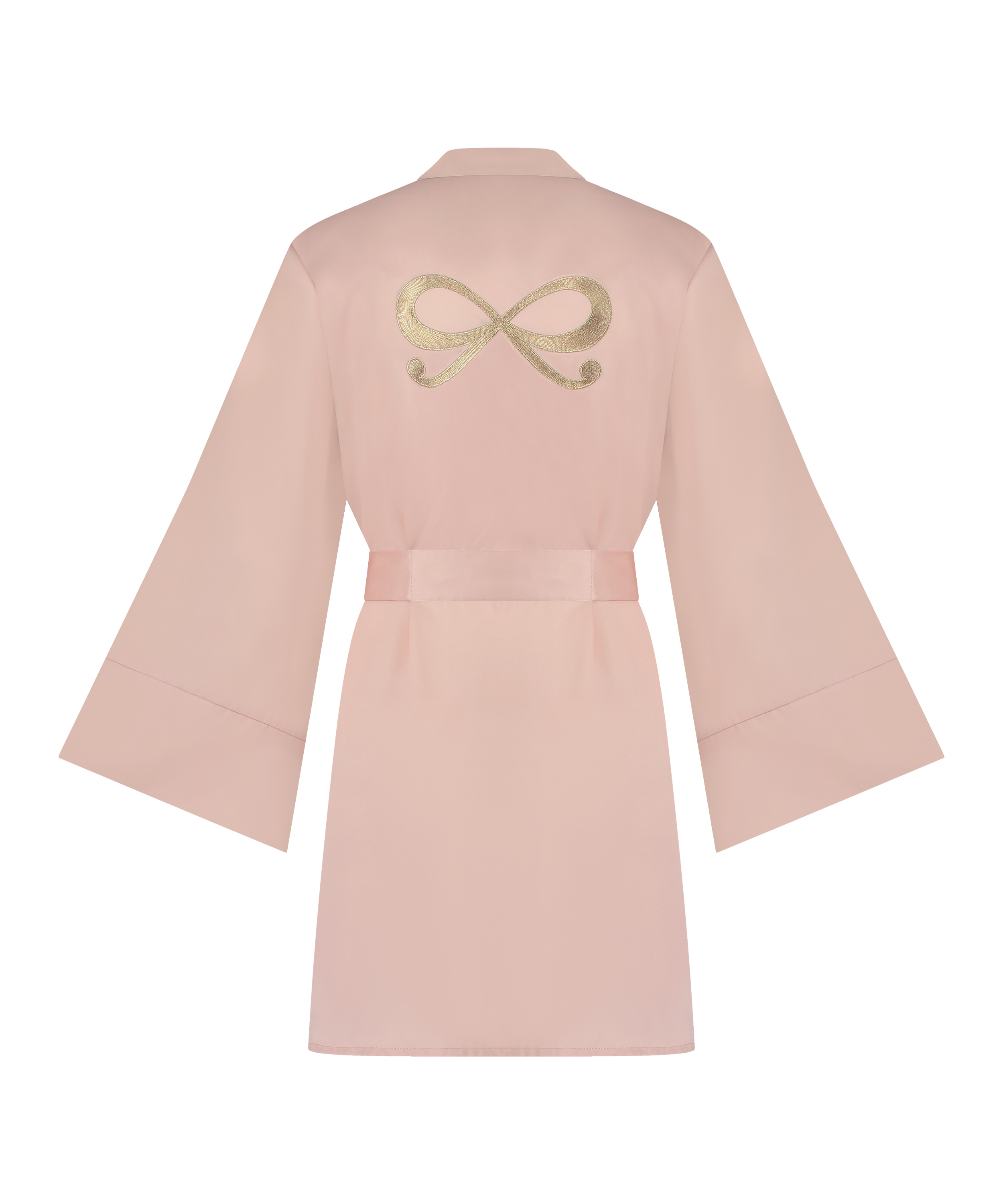 Kimono Satin, Rose, main