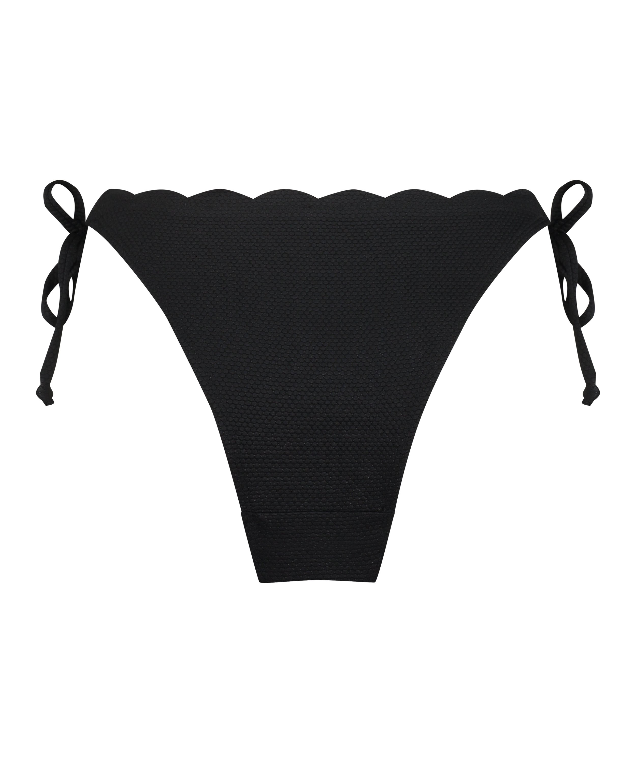 Bikinihose Scallop, Schwarz, main