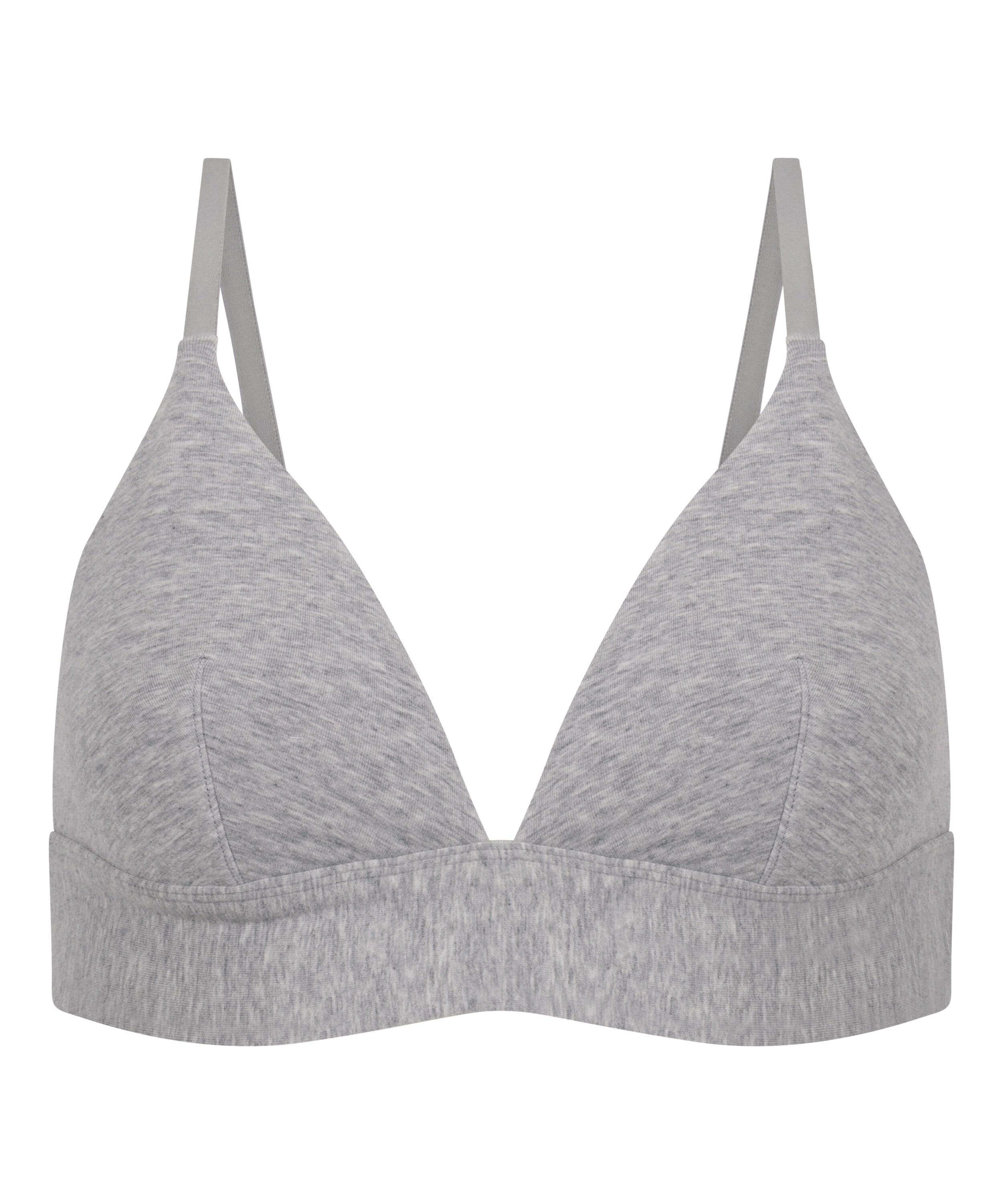Brassi&egrave;re en coton, Gris
