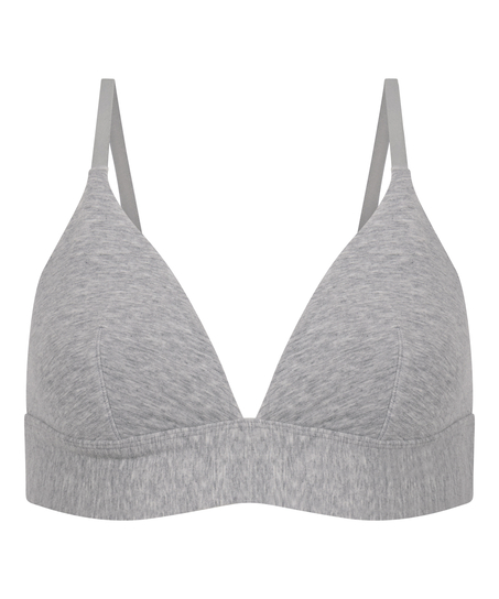 Brassière en coton, Gris