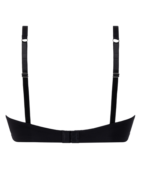 Soutien-gorge préformé sans armature Lea Lace, Noir