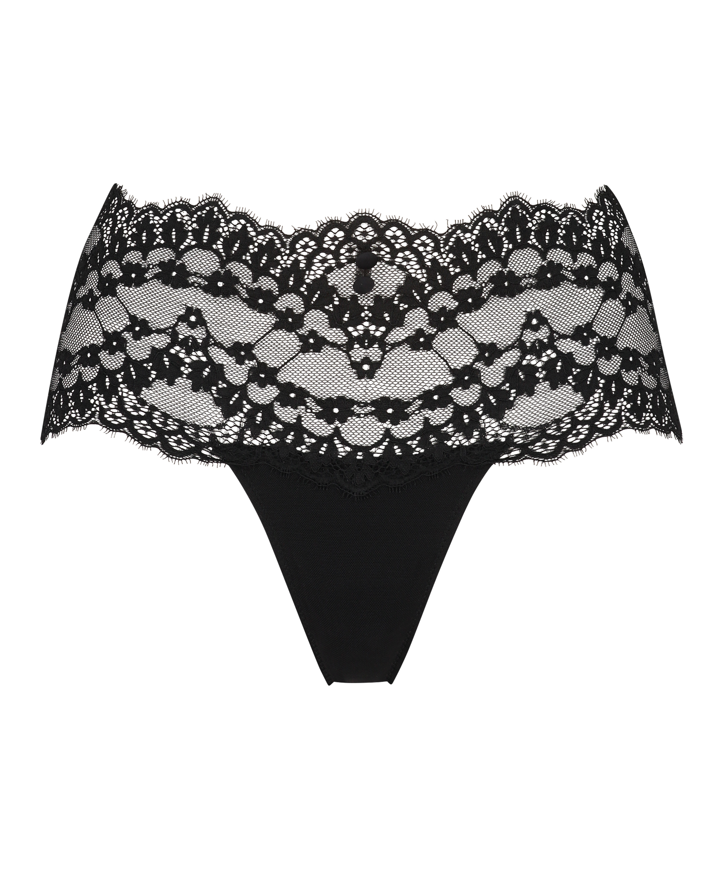 Boxer string Daisy, Noir, main