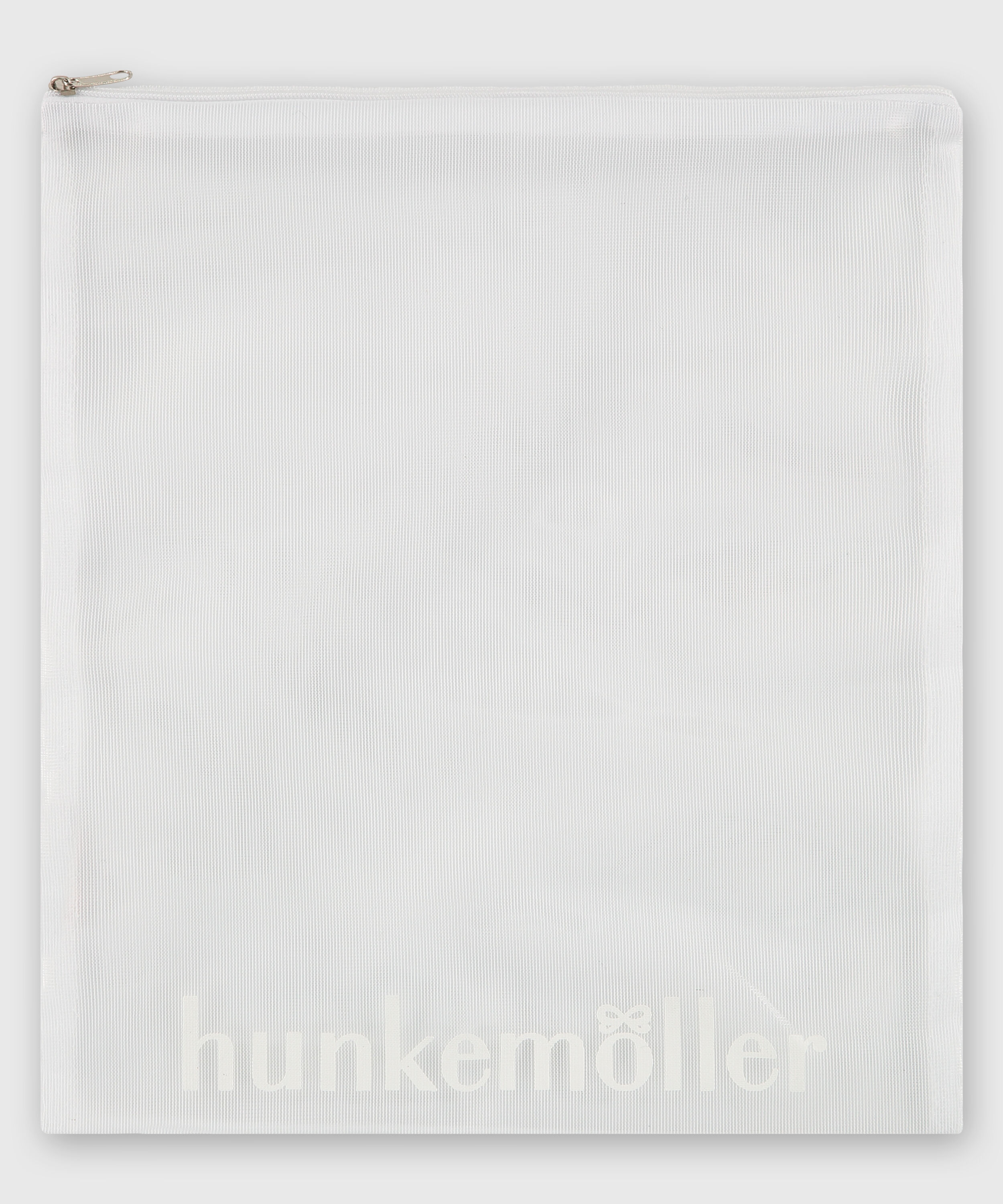 Waschbeutel Rei&szlig;verschluss, Wei&szlig;