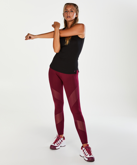 HKMX Sportlegging hohe Taille Level 2, Lila