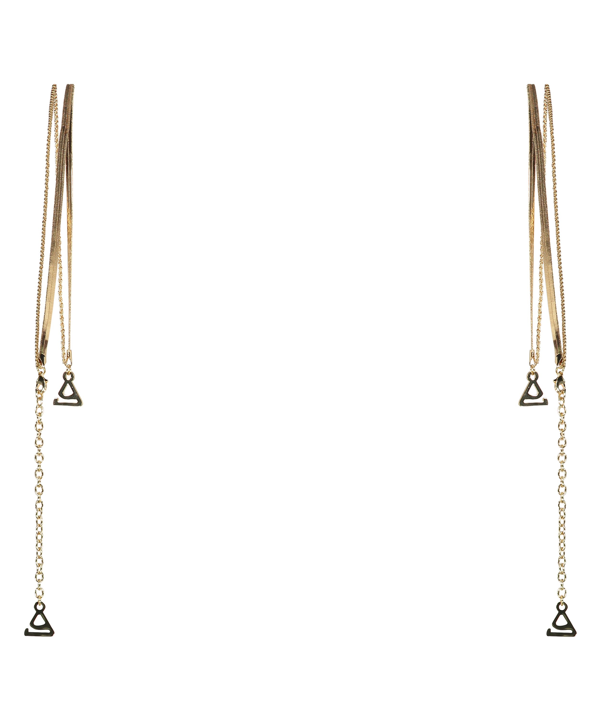 Bretelles de soutien-gorge amovibles, Jaune, main