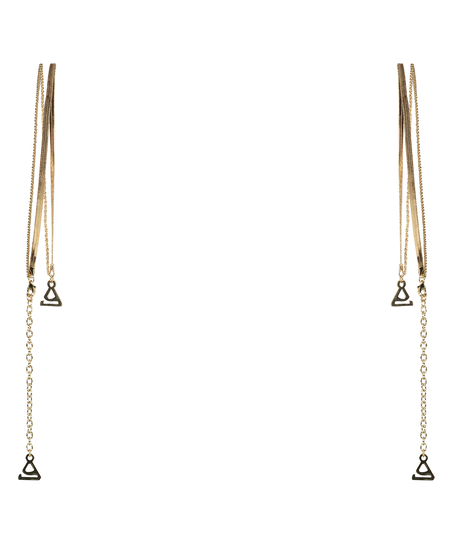 Bretelles de soutien-gorge amovibles, Jaune