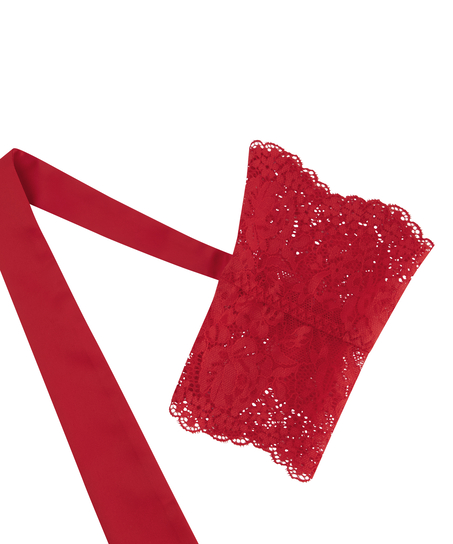 Handschellen Spitze, Rot