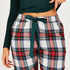 Pantalon de Pyjama Flanel, Blanc