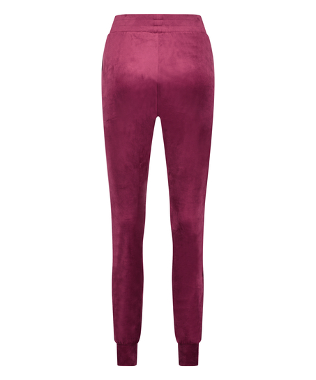 Pantalon de jogging Velours, Violet