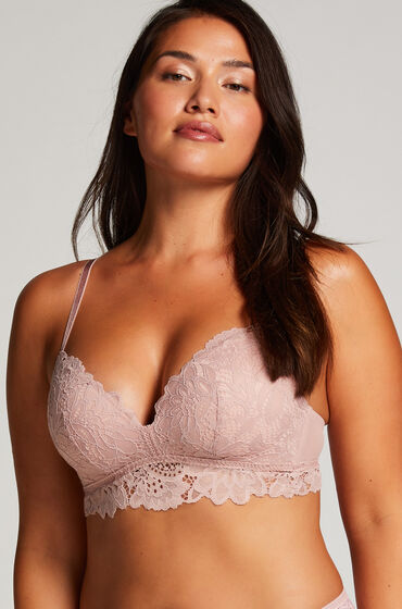 Image of Hunkemöller Vorgeformter longline BH Shiloh, ohne Bügel Rose