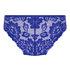 Invisible Brazilian Lace Back, Blau