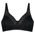 Soutien-gorge &agrave; armatures non-pr&eacute;form&eacute; minimiseur Nina, Noir