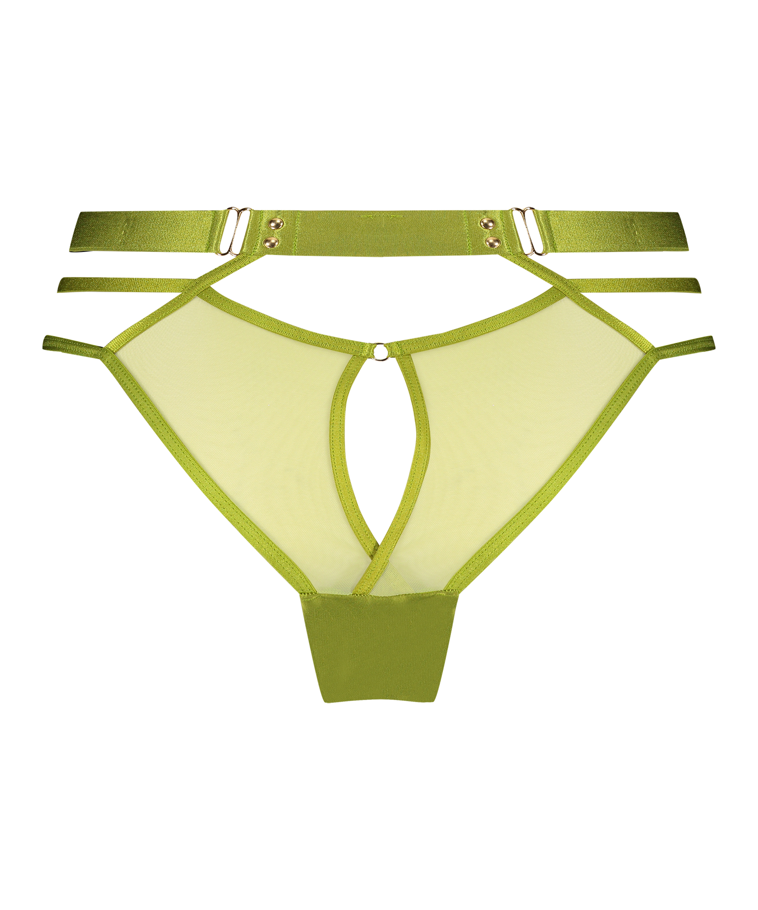 Slip brésilien Sable, Vert, main