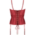 Bustier Pleasure, Rot