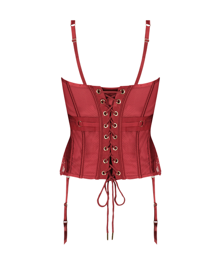 Bustier Pleasure, Rot