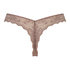 String Invisible Lace back, Marron