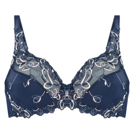 Soutien-gorge à armatures non-préformé Diva, Bleu
