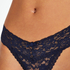 String Floral Spitze, Blau