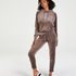 Petite Pantalon de jogging Velours, marron