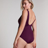 Maillot de bain Shaping Shell Mesh, Violet