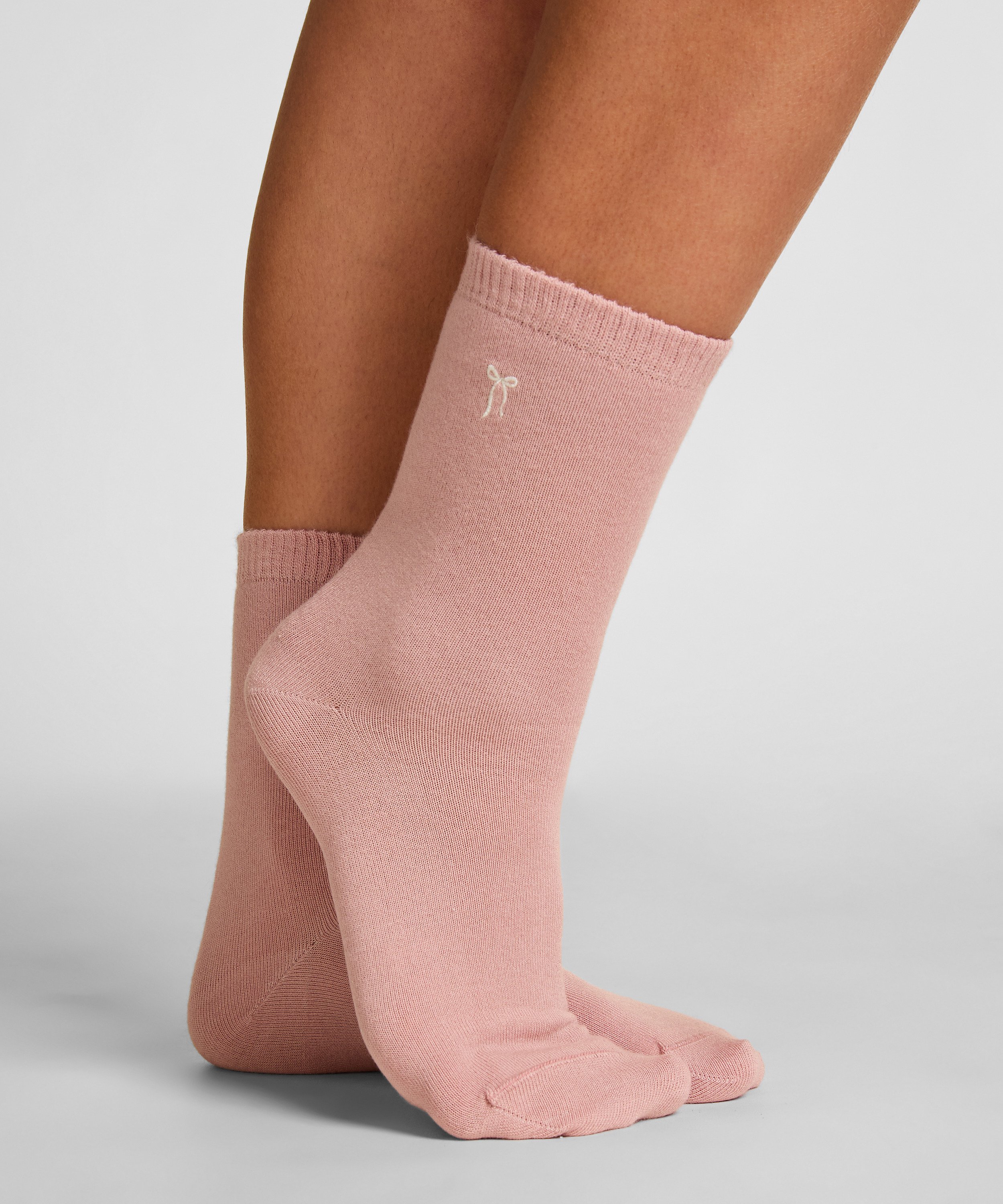 Crew-Socken aus Modal, Rose, main