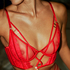 Soutien-gorge à armatures non-rembourré Noeki, Rouge
