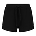 Essential-Shorts aus Ripp-Jersey, Schwarz
