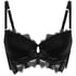 Soutien-gorge à la palangre à armatures préformé Zoé, Noir