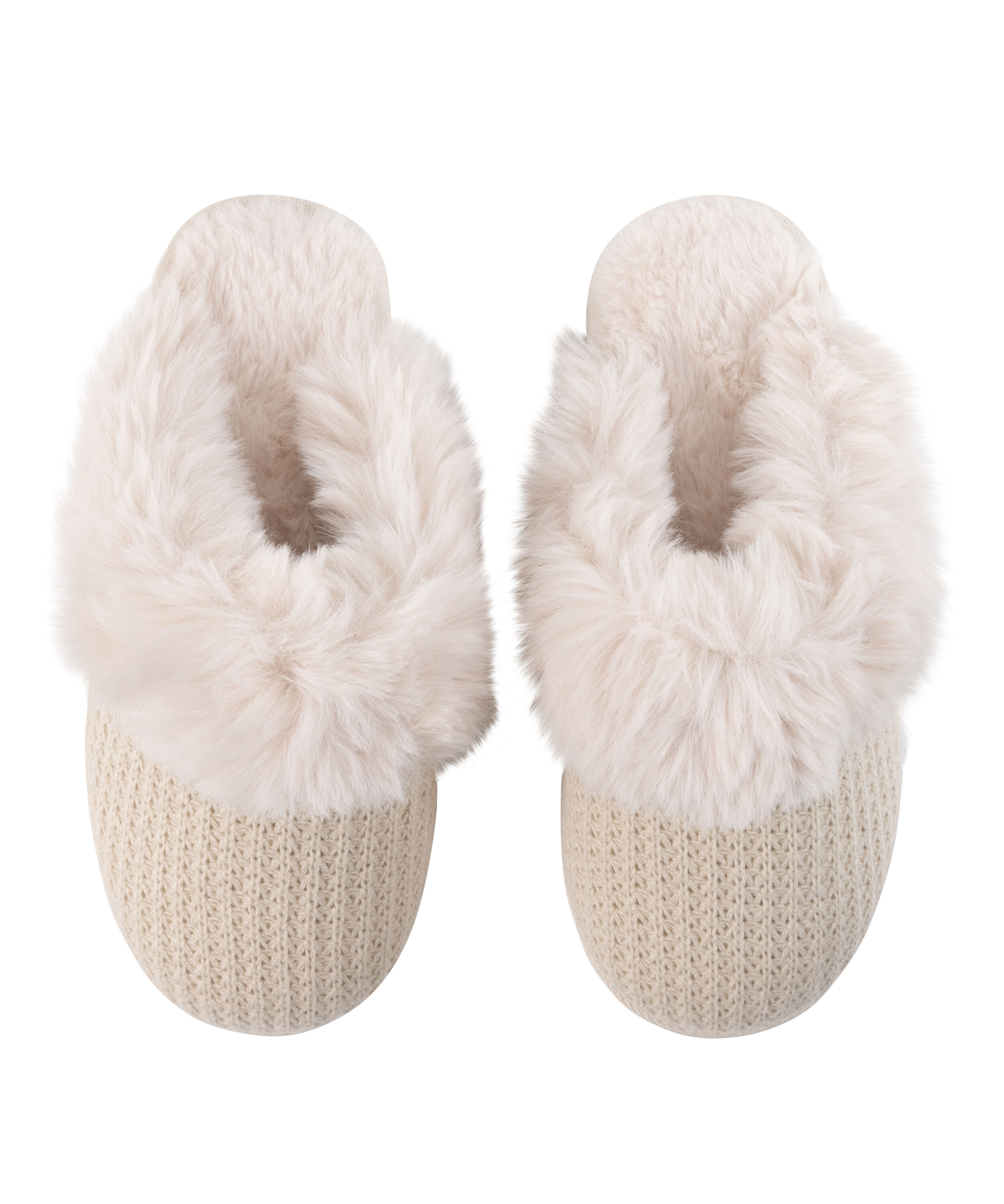 Pantoufles mules Lowan, Blanc